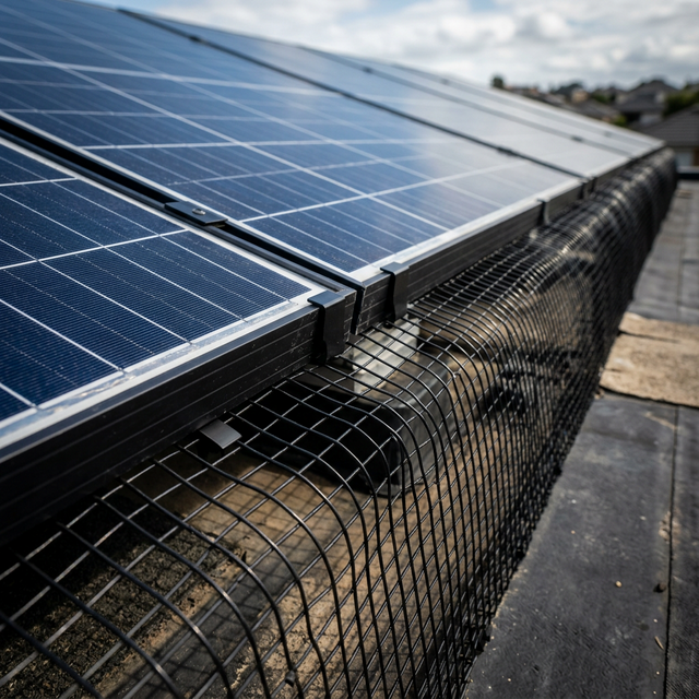 Solar Bird Proofing & System Fortification