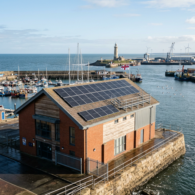 Maritime Solar Maintenance in Hartlepool